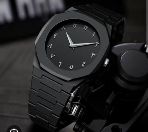 Full Black Aura Mens Watch