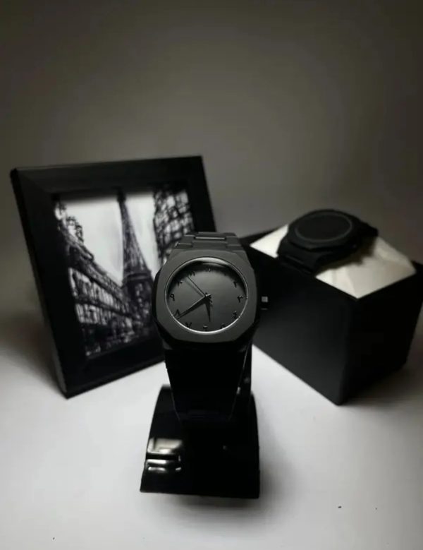Full Black Aura Mens Watch